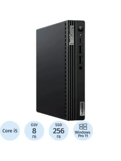 Неттоп Lenovo ThinkCentre (11USS0JN00/NWF)i5-12500T/8G/SSD256Gb/W11Pro/kb+m