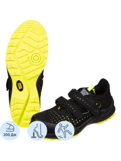 Полуботинки Safety Jogger MODULO S1PS SANDAL BLK р.41