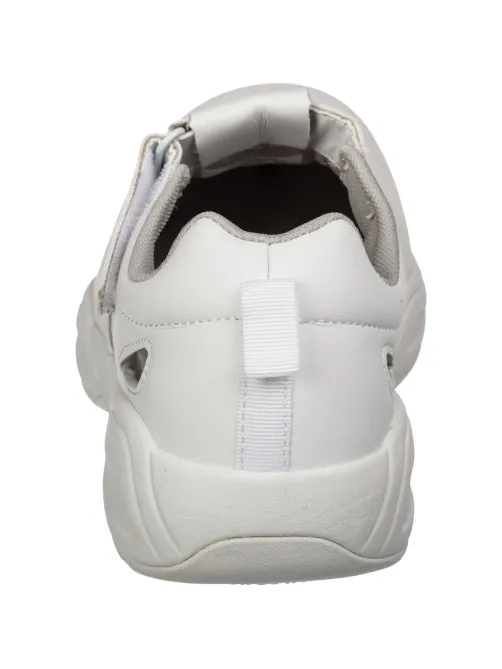 Полуботинки (сандалии) с перф White GRIP PROTECTION c ПП р.46 (19143)