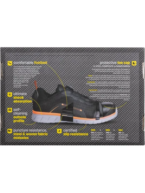 Полуботинки Safety Jogger MODULO S1PS SANDAL BLK р.44