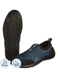 Полуботинки (кроссовки)  ПУ с МП  (blue black) KD 001 р.48