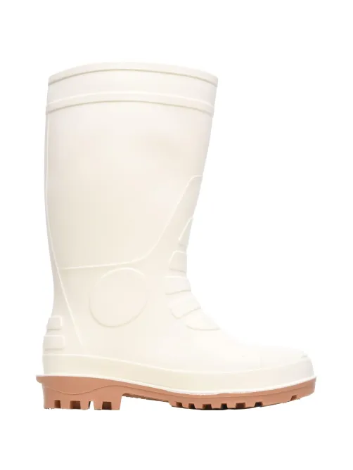 Сапоги ПВХ цв.белый мод.Worker189/2-00  р.39
