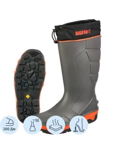 Сапоги полиуретановые зимние, на подошве из каучука BIGFOOT,  р.42/270