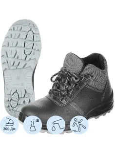 Ботинки Профи NEW ПУ/ТПУ с МП (р.46) (мод.71К МП)
