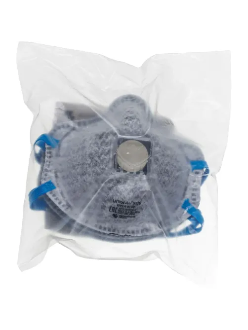 Полумаска фильтрующая UNIX Air 512V FFP2 R D/А0 3шт/уп