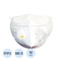 Респиратор (полумаска) с кл FFP2 12ПДК, Р-КН95-2-01, 10шт/уп