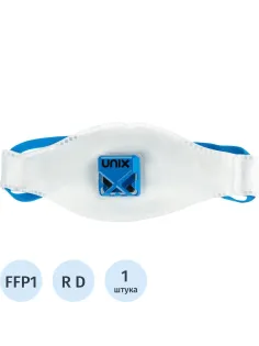 Полумаска фильтрующая UNIX Air 211V с кл FFP1 R D