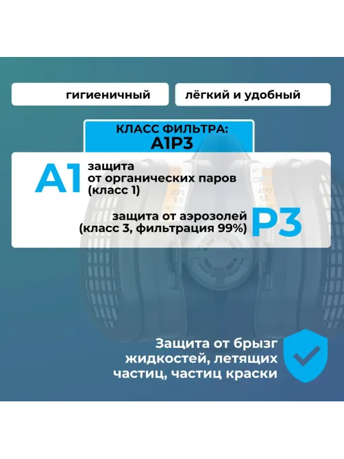 Набор предфильтров ELIPSE 20 д/полумасок A1P3, P3 (SPM421ACUA)