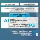 Фильтр противогазовый ELIPSE марка A1P3 2 шт/уп