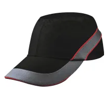 Каскетка DELTA PLUS AIR COLTAN черная/красная 7cм (арт.COLTAAINOLG)
