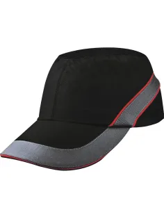 Каскетка DELTA PLUS AIR COLTAN черная/красная 7cм (арт.COLTAAINOLG)