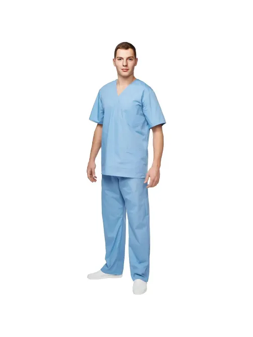 Костюм универсальный (куртка, бр) м05 голуб 112-116/182-188