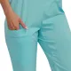 Костюм жен (куртка, бр) м24 бирюз 120/158-164