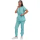 Костюм жен (куртка, бр) м24 бирюз 104/158-164