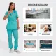 Костюм жен (куртка, бр) м24 бирюз 104/158-164