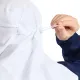 Балаклава универсальная трикотажная с вентиляцией (160 гр) белый