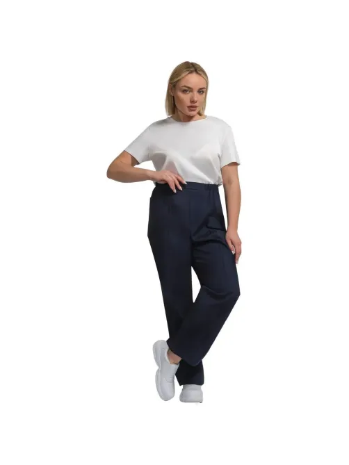 Брюки универсальные у14 син 128-132/158-164