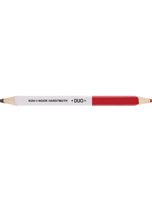 Карандаш чернографитный столярный двойной KOH-I-NOOR duo 1536 KIN 2шт/бл Че
