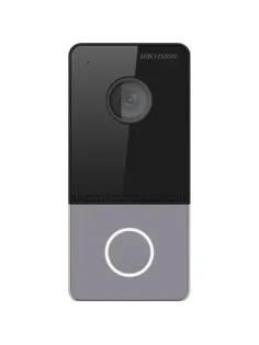 Вызывная панель Hikvision DS-KV6103-PE1(C),видеопанель,CMOS,серый