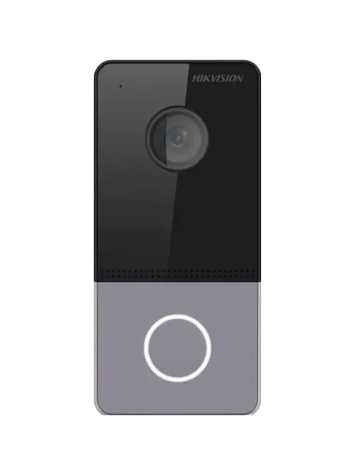 Вызывная панель Hikvision DS-KV6103-PE1(C),видеопанель,CMOS,серый
