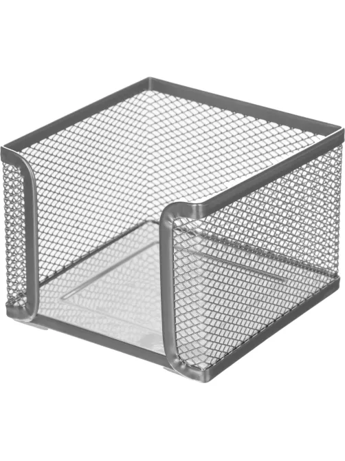 Подставка для блок-кубиков Attache 78x105x105мм серебристый LD01-499-1