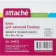 Блок для записей в подставке ATTACHE Fantasy 9х9х5 роз белый блок 80 г/92