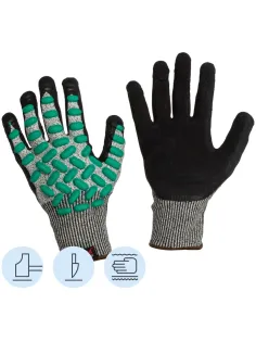 Перчатки защитные антивибрационные Gward VibroHIT (арт пр L1401) р.10