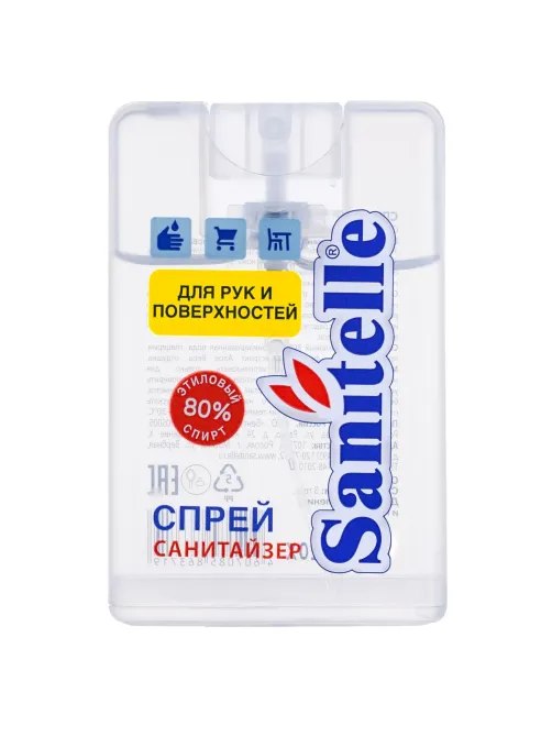 Спрей для рук антисептический Санитель_0020-СПД-ШБ 80