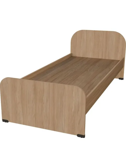 Кровать SV_бытовая WELL 1900х800х450мм Дуб Урбан Янтарный К006PW