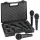 Микрофон Behringer XM1800S, набор из 3-х динамических микрофонов в кейсе