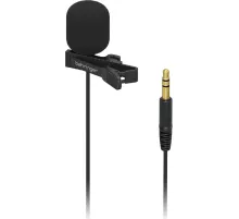 Микрофон Behringer BC Lav Go, петличн, конденс, TRS / TRRS, ветрозащ, 1,2 м