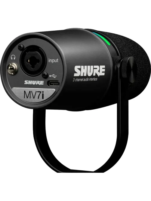 Микрофон Shure MOTIV MV7i, цифровой, со встроенным аудиоинтерфейсом, USB