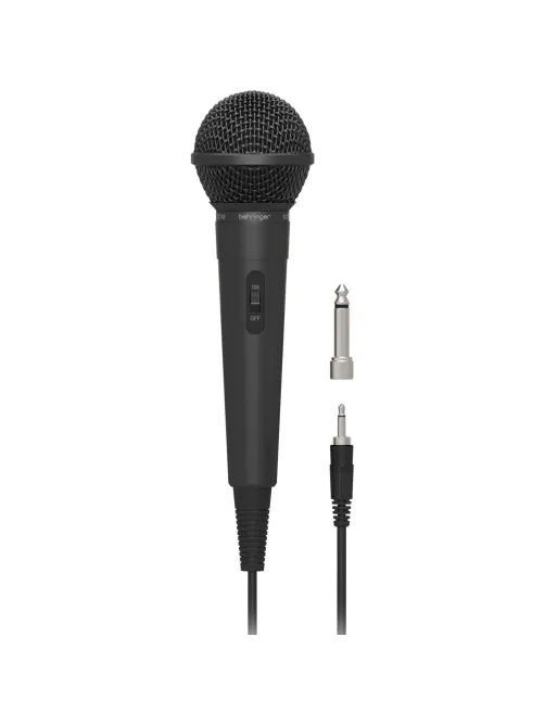 Микрофон Behringer BC110, вокальн, динамич, выключ, TS 6,3 мм, кабель 3 м