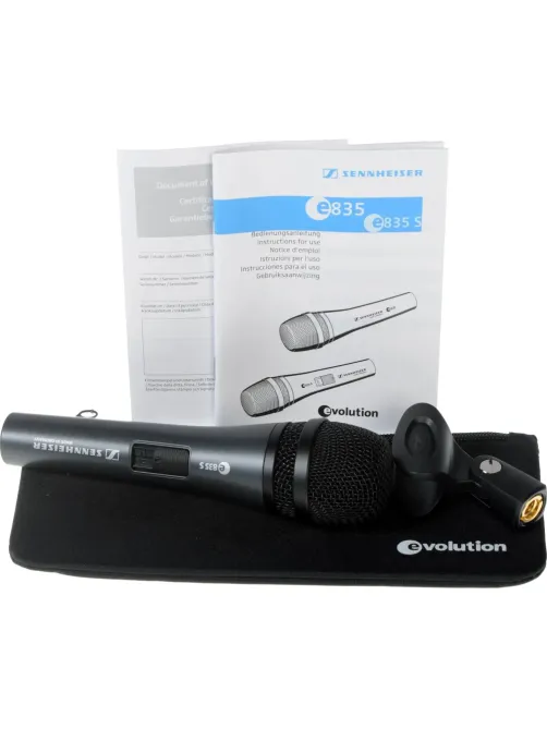 Микрофон Sennheiser E 835-S вокальный