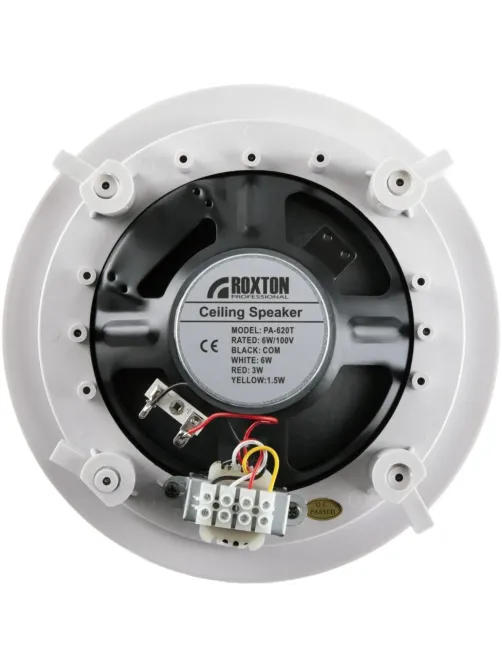 Громкоговоритель Roxton PA-620T, потолочный, 6/3Вт/100В