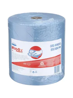 Материал протирочный нетканый WypAll X80 голубой 475л/рул 8347