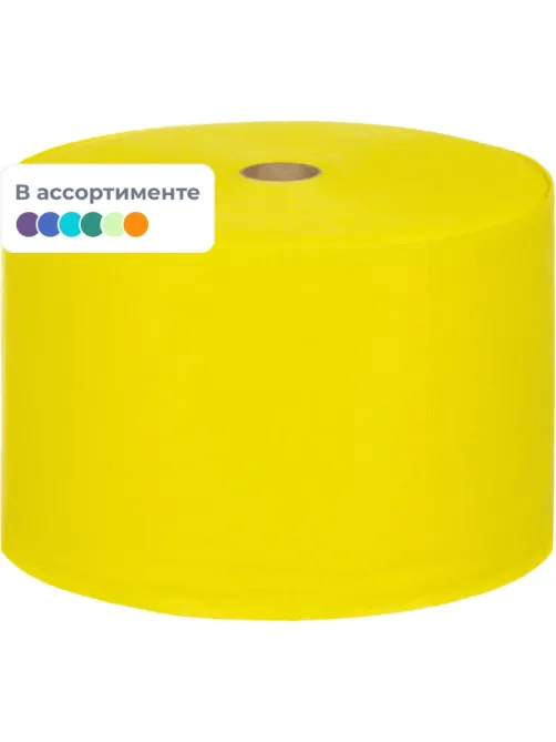 Материал протирочный нетканый вискоза 60г/м2, 18х25см, 500л/рул
