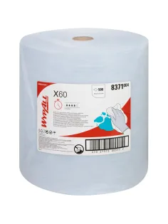 Материал протирочный нетканый рулWYPALLxX60 LR B 500s 38,5х31см голуб.8371