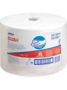 Материал протирочный нетканый WYPALLxX50LROLLWH1P1X1100 31х24,9см бел.8356