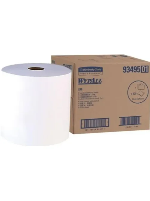 Материал протирочный нетканый WypAll X60 GeneralClean 34х31см бел 9349