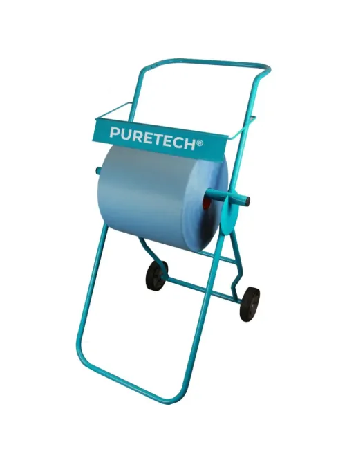Материал протирочный нетканый Puretech 60г/м2 синий 36,5х32см 1000л W60375