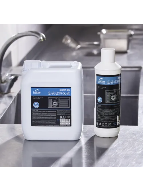 Профхим д/прочистки труб и стоков, гель Luscan Prof/Sewer gel, 5л