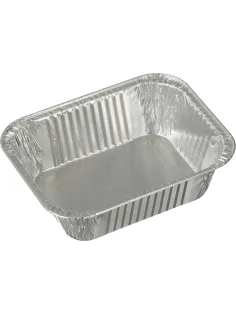 Форма алюминиевая прямоугольная, 250мл, 125х98х35мм (402-727) 50 шт/уп