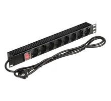 Блок розеток 19 NewMax NM-PD16A-8xSH+S-2.0