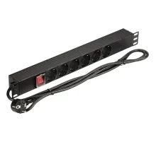 Блок розеток 19 NewMax NM-PD16A-6xSH+S-2.0