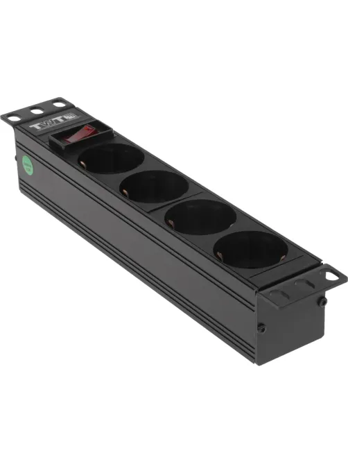 Блок розеток 10 TWT TWT-PDU10-10A4P  без шнура питания, разъем C14