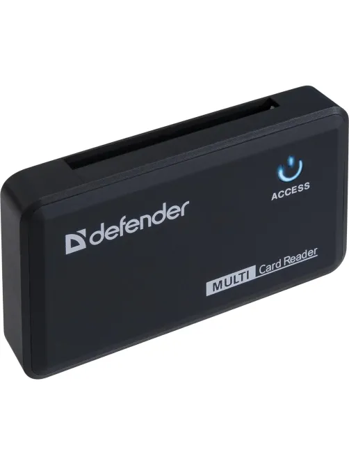 Картридер Defender Optimus USB 2.0, универс. 5 слотов (83501)