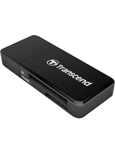 Картридер Transcend TS-RDF5K USB 3.1 RDF5 для карт пам. SD/microSD, чёрный
