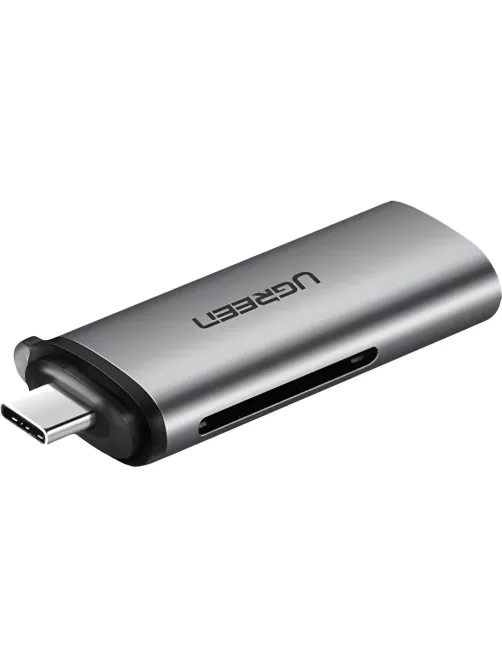 Картридер UGREEN USB-C 3.1 для карт памяти TF / SD (50704)