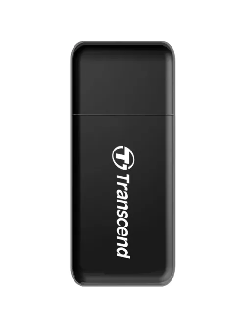 Картридер Transcend TS-RDF5K USB 3.1 RDF5 для карт пам. SD/microSD, чёрный